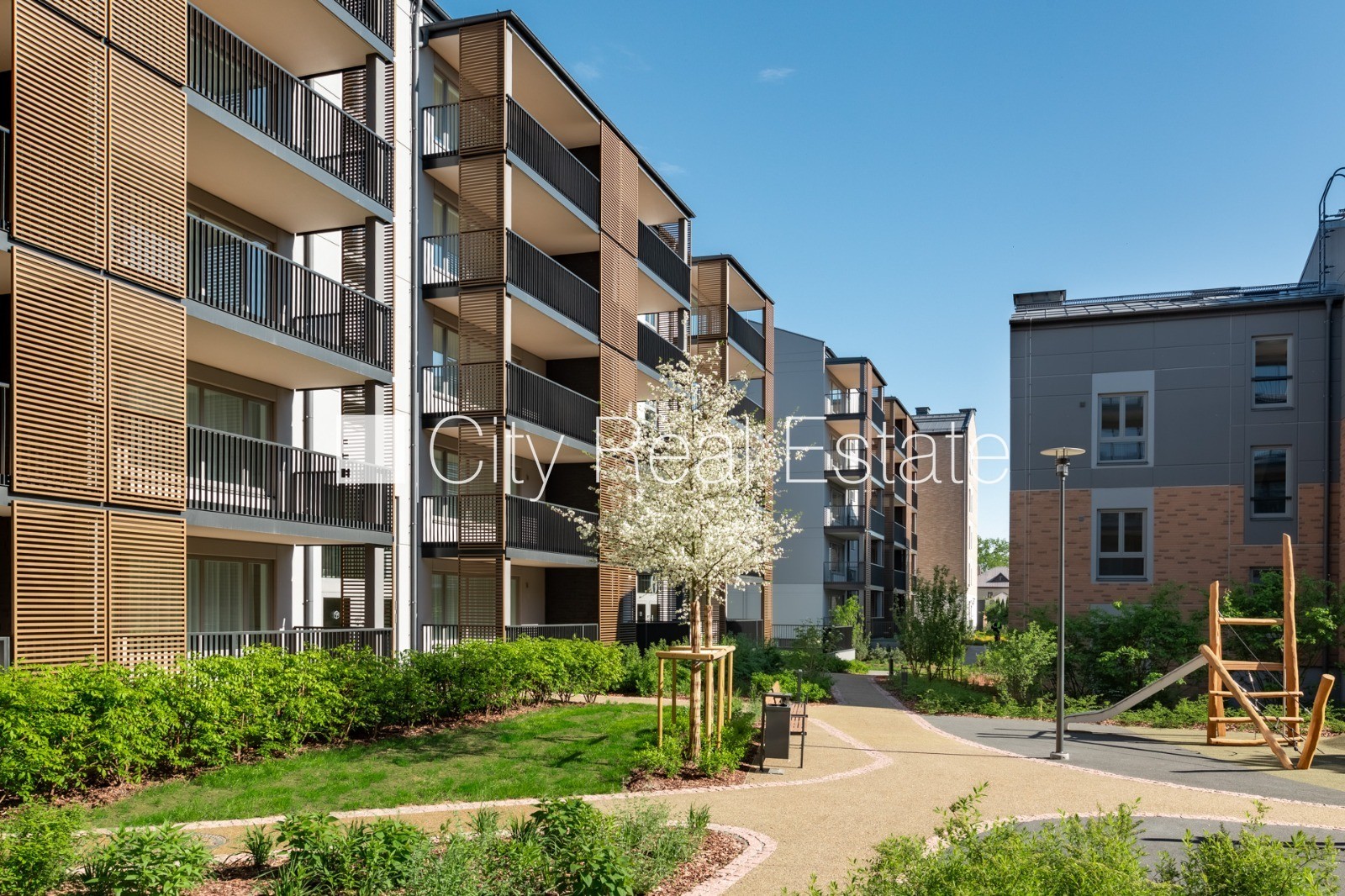 Sludinājumi. Projekts - Lindenholma kvartāls (Lindenholmas dzīvojamais kvartāls), jaunceltne, zaļā teritorija, Cena: 2150 EUR/mēn Foto #19