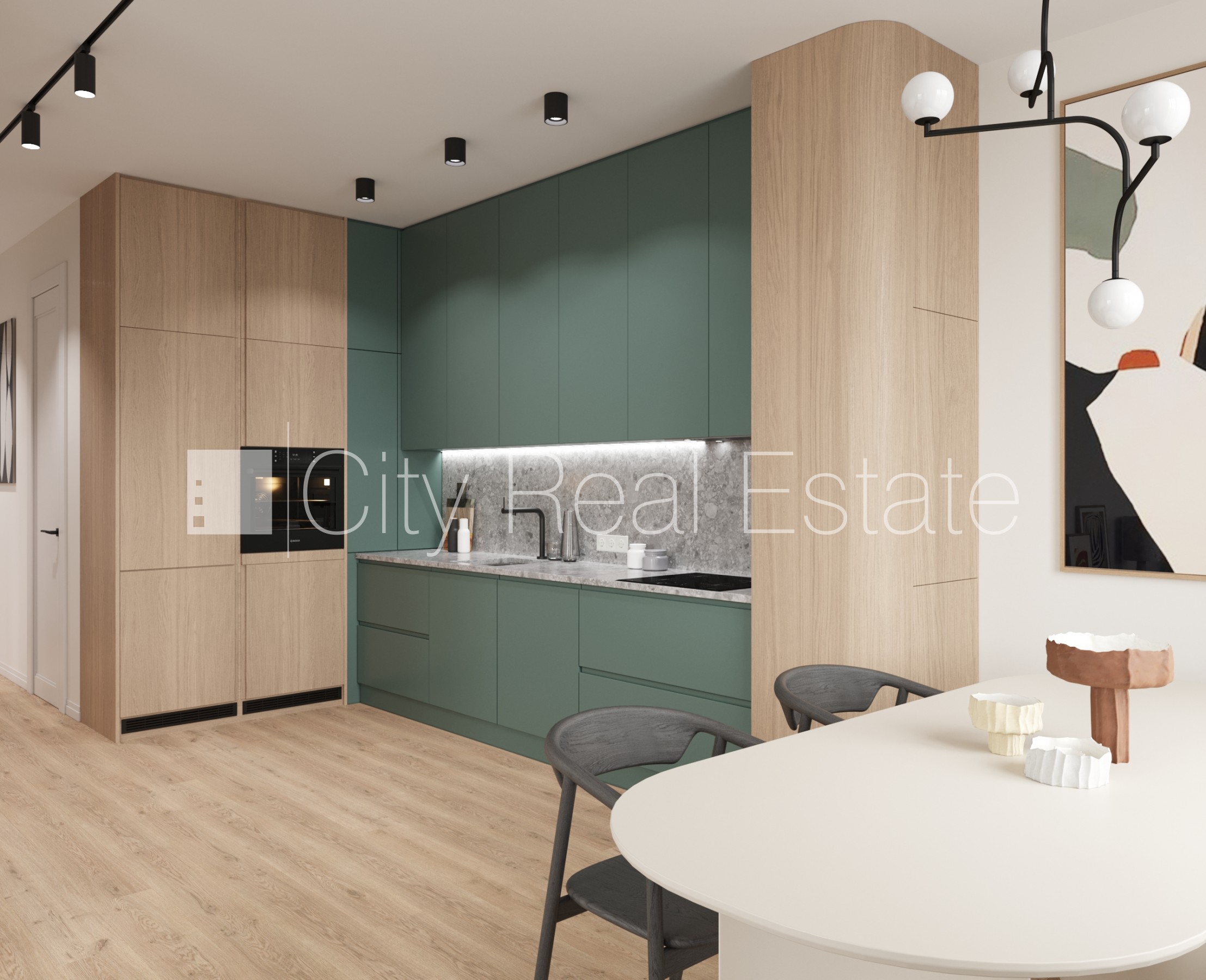 Sludinājumi. Zeme īpašumā, jaunceltne, apsaimniekošanas maksa jāmaksā tikai par dzīvojamo platību 0,81 m2, Cena: 246243 EUR Foto #5