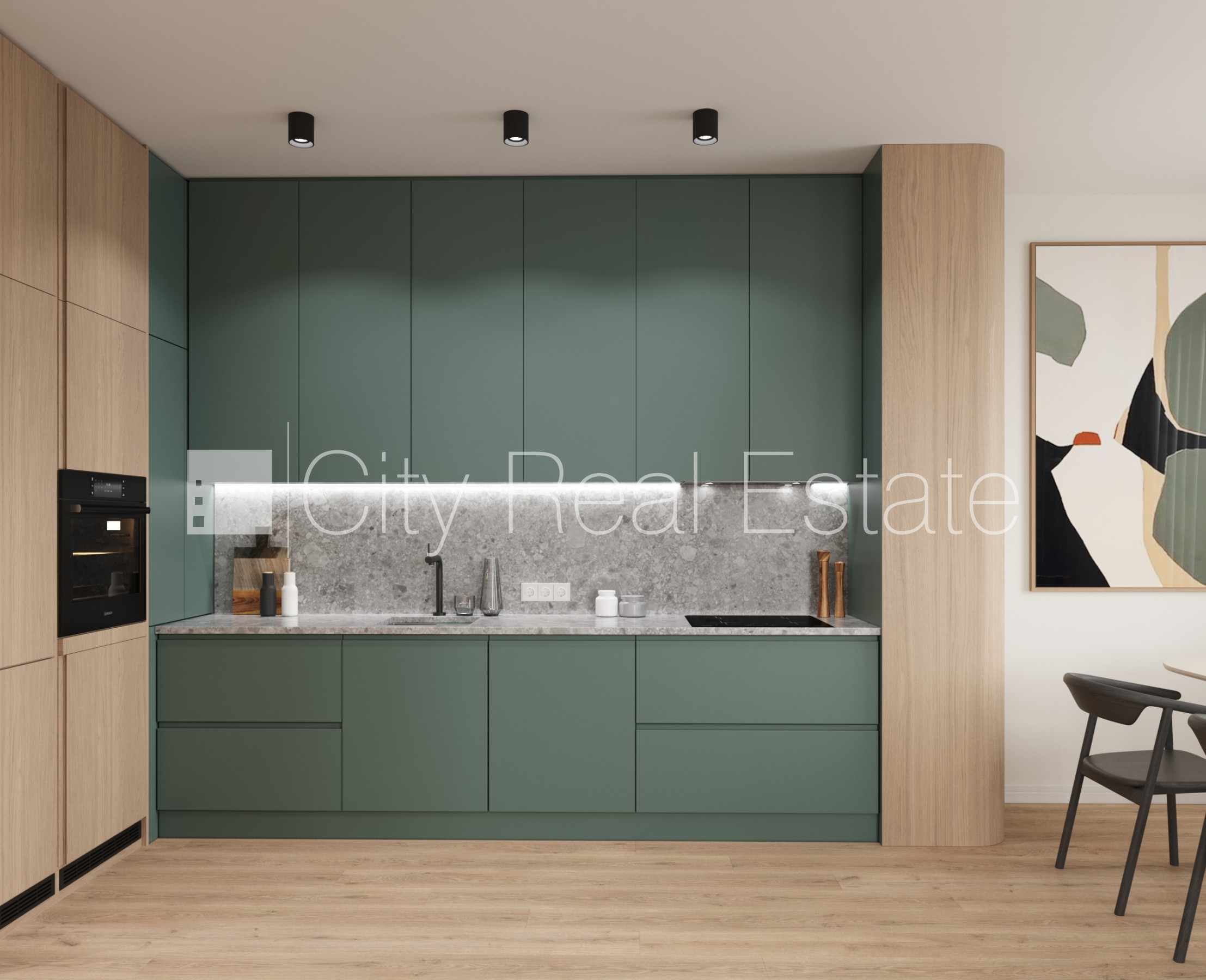 Sludinājumi. Zeme īpašumā, jaunceltne, apsaimniekošanas maksa jāmaksā tikai par dzīvojamo platību 0,81 m2, Cena: 246243 EUR Foto #6