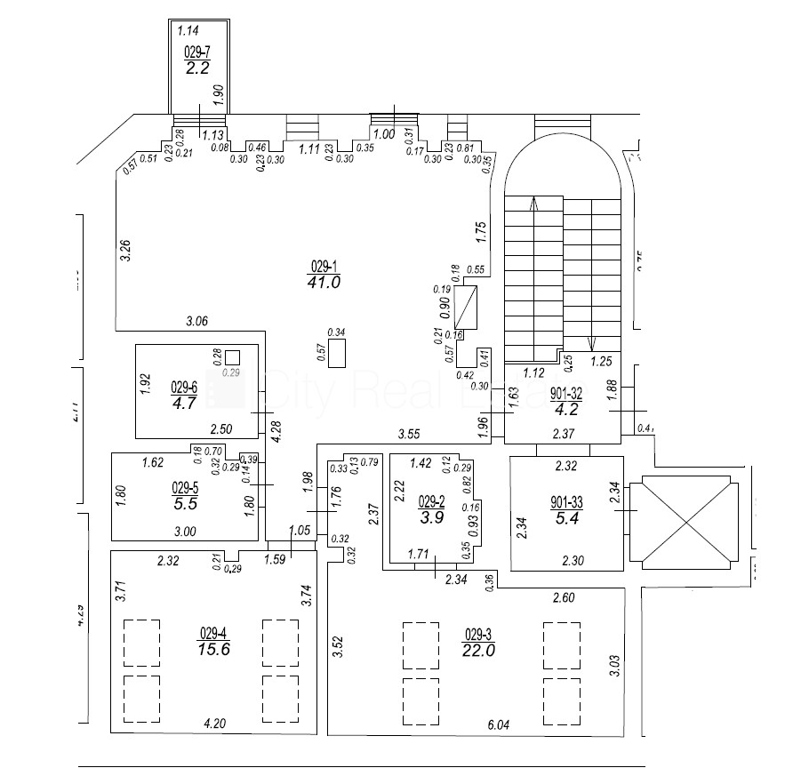 Объявление. Фасадный дом, реновированный дом, установлены солнечные панели , подземная стоянка, вход с улицы и Цена: 2562 EUR/мес. Foto #21