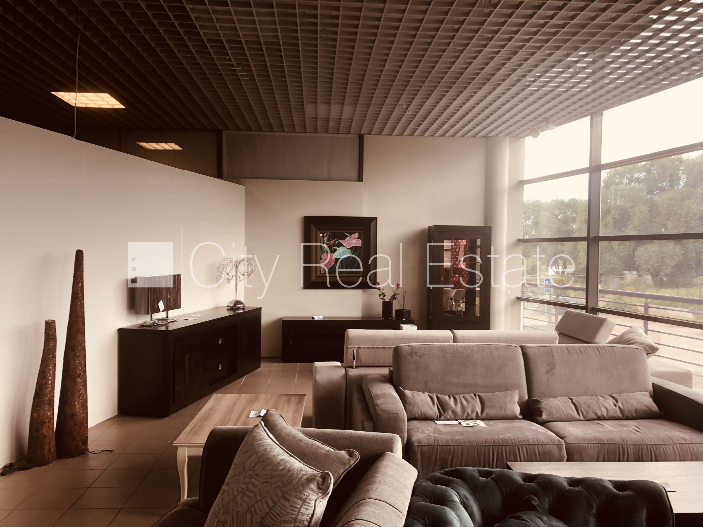 Sludinājumi. Plašs skats no loga, gaisa ventilācijas sistēma, ēkā ir preču pārkraušanas ceļamkrāns, ir iespēja Cena: 25000 EUR/mēn Foto #2