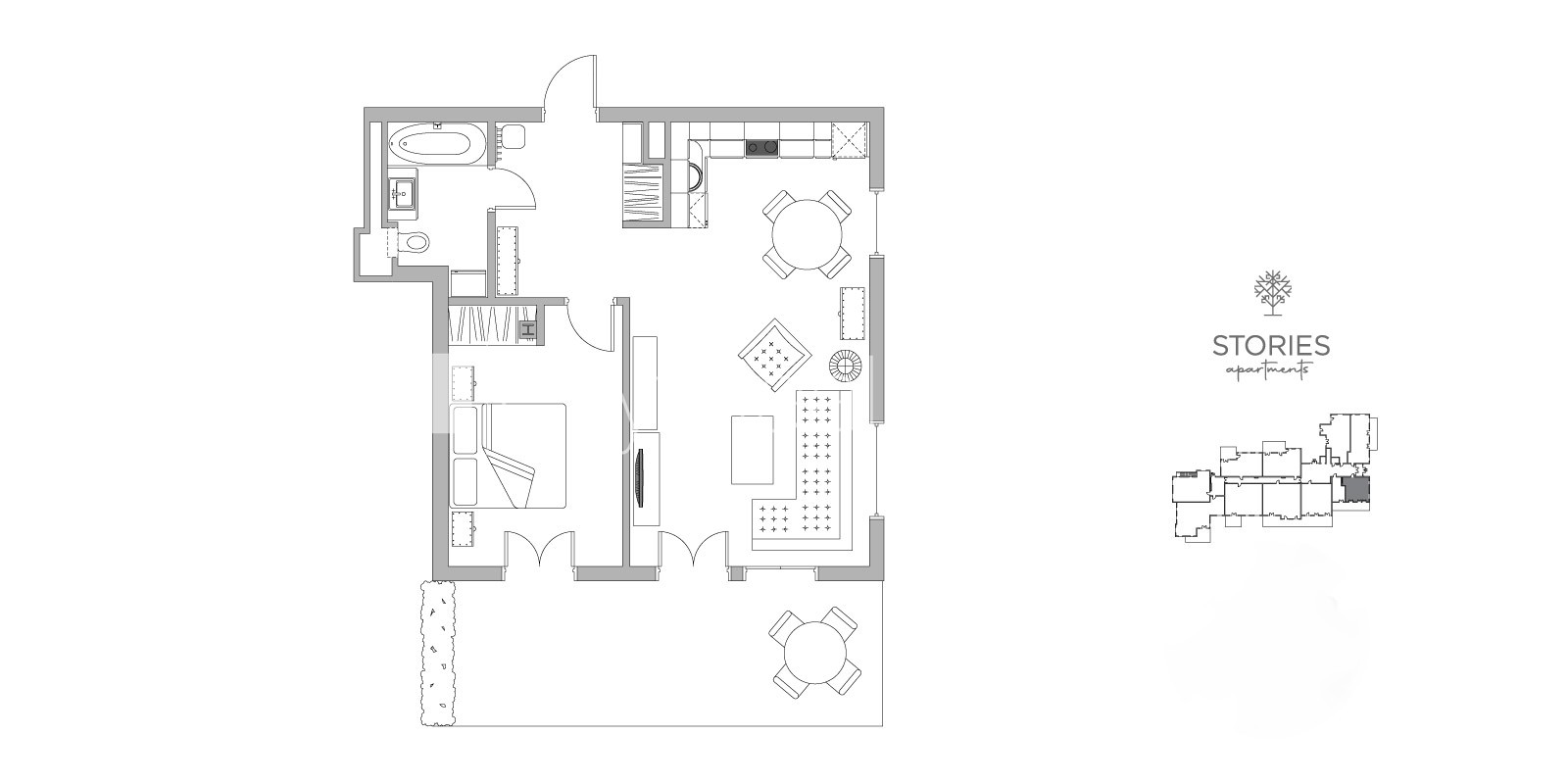 Sludinājumi. Jaunceltne, fasādes māja, labiekārtots apzaļumots pagalms, pazemes autostāvvieta, ieeja no ielas, Cena: 1400 EUR/mēn Foto #21