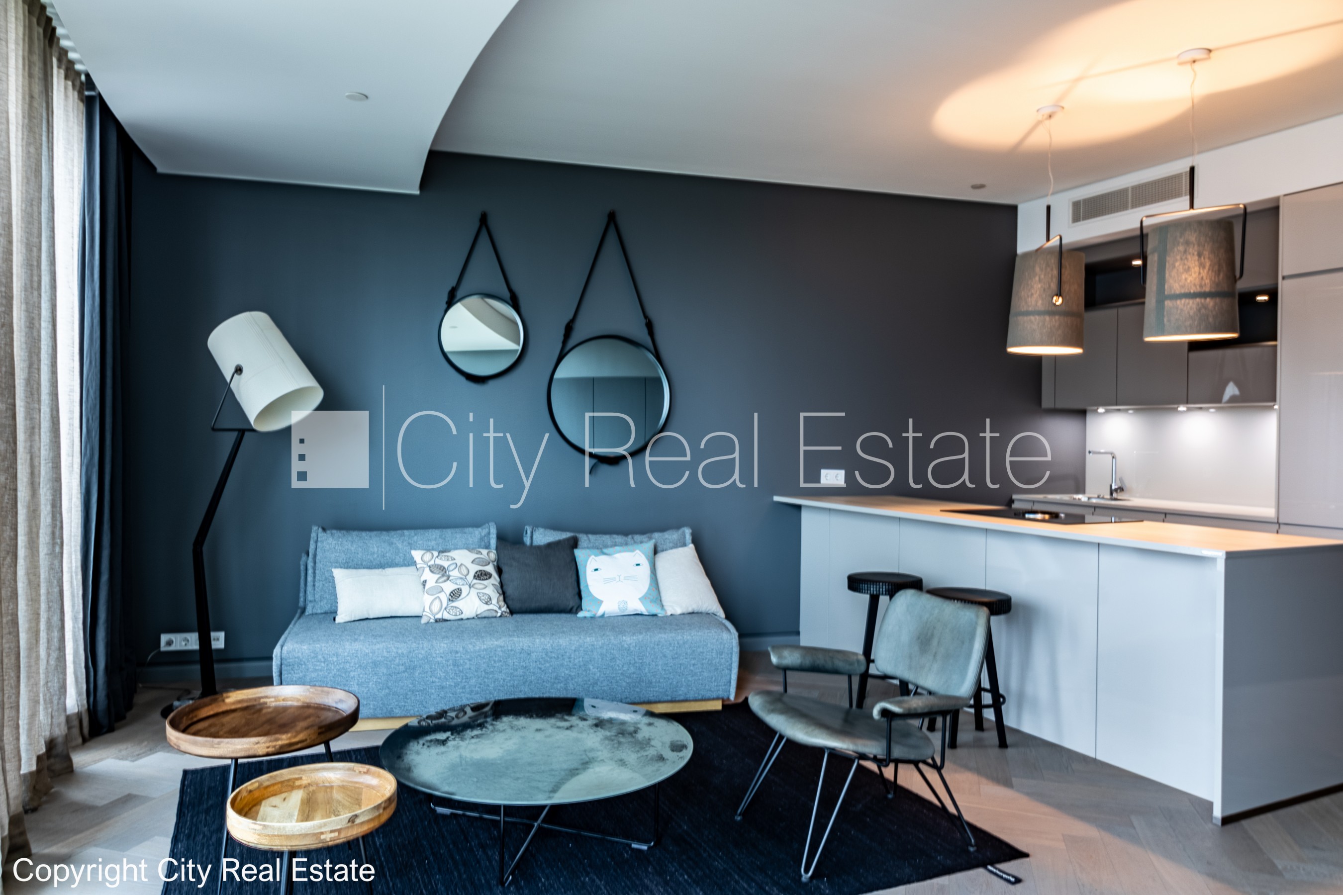 Sludinājumi. Projekts - Zunda Towers, jaunceltne, viena kvadrātmetra apsaimniekošanas maksa mēnesī  3,6 EUR, Cena: 929 EUR/mēn Foto #1