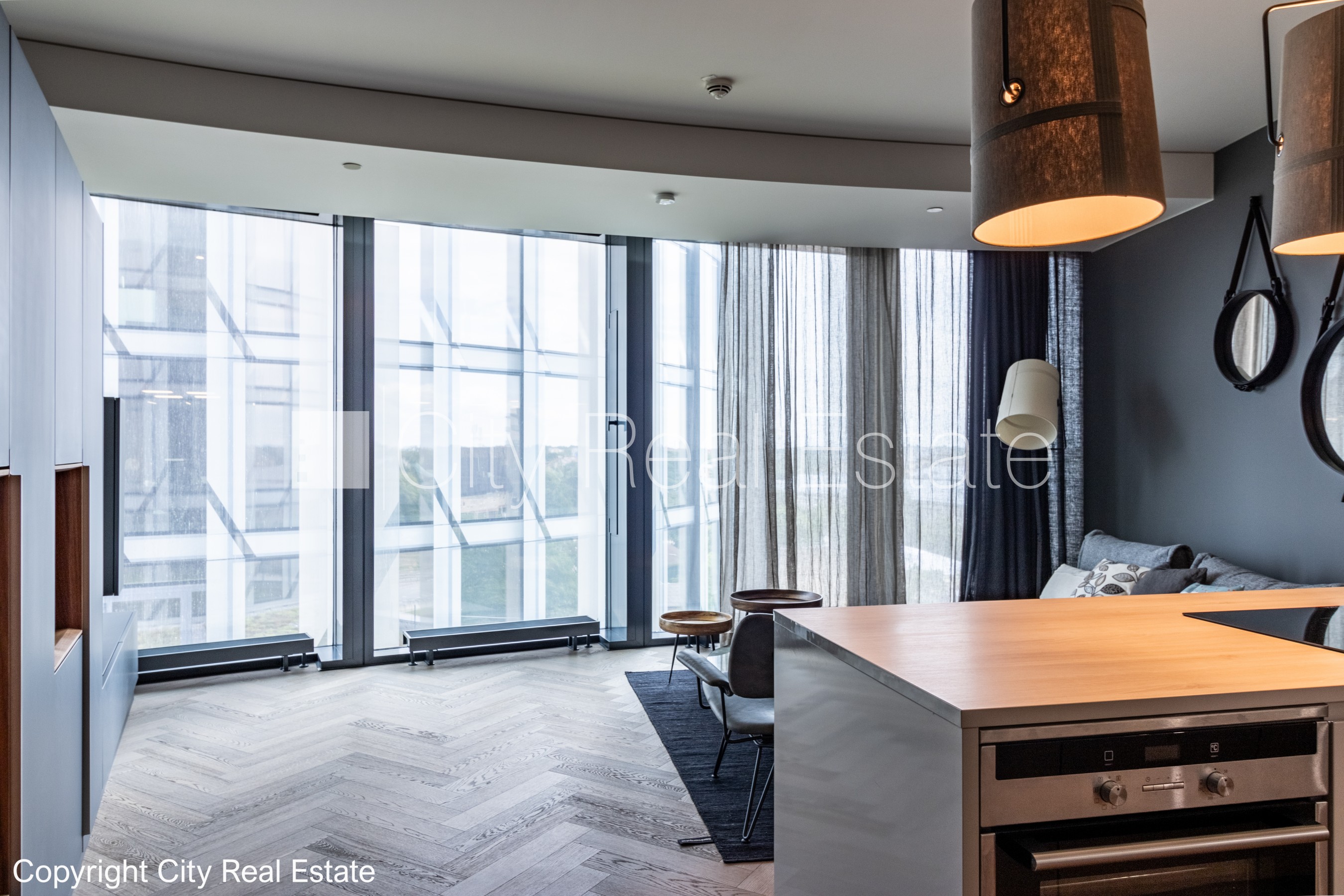 Sludinājumi. Projekts - Zunda Towers, jaunceltne, viena kvadrātmetra apsaimniekošanas maksa mēnesī  3,6 EUR, Cena: 895 EUR/mēn Foto #5