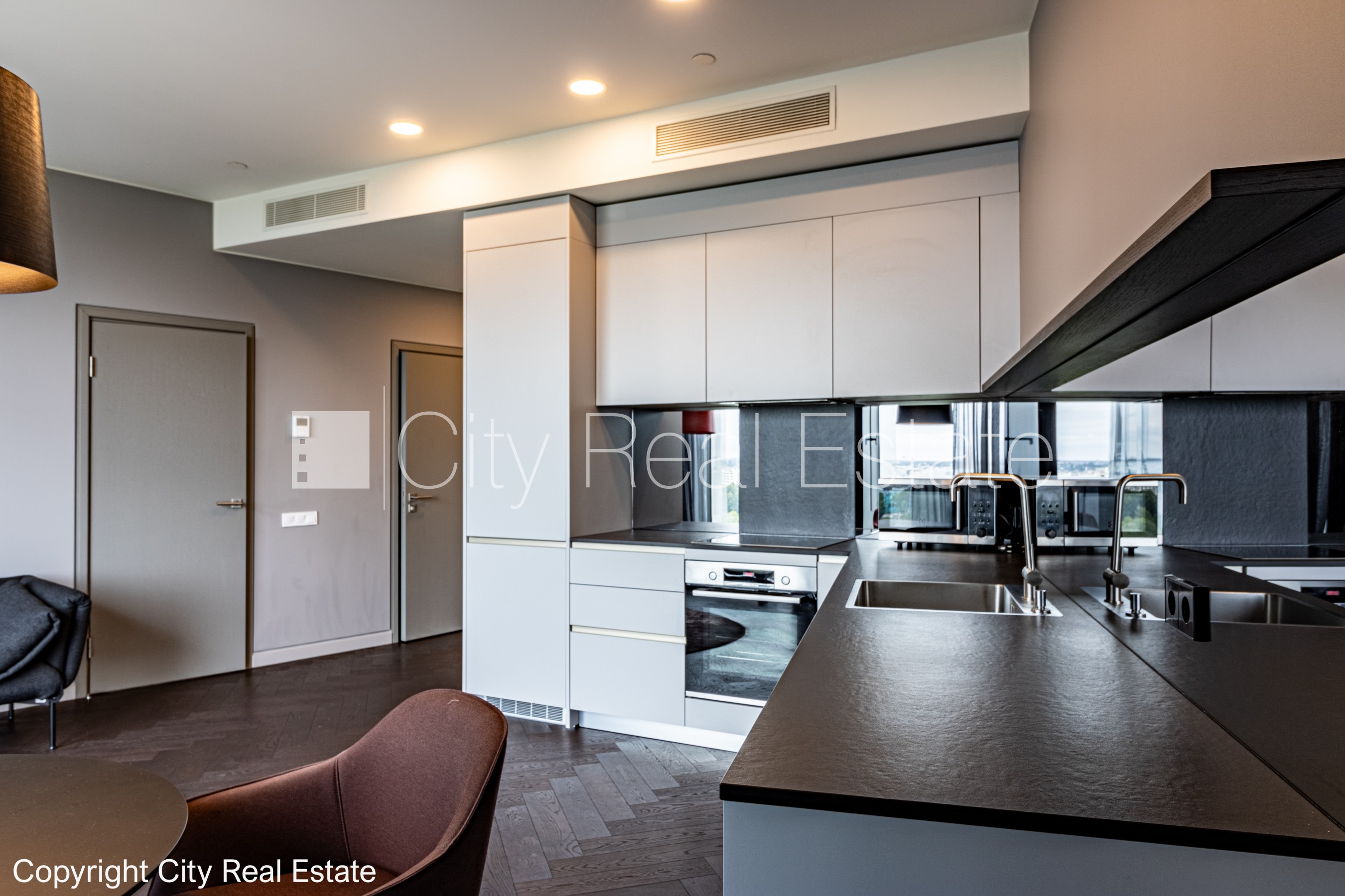 Sludinājumi. Projekts - Zunda Towers, jaunceltne, viena kvadrātmetra apsaimniekošanas maksa mēnesī  3,6 EUR, Cena: 1698 EUR/mēn Foto #5