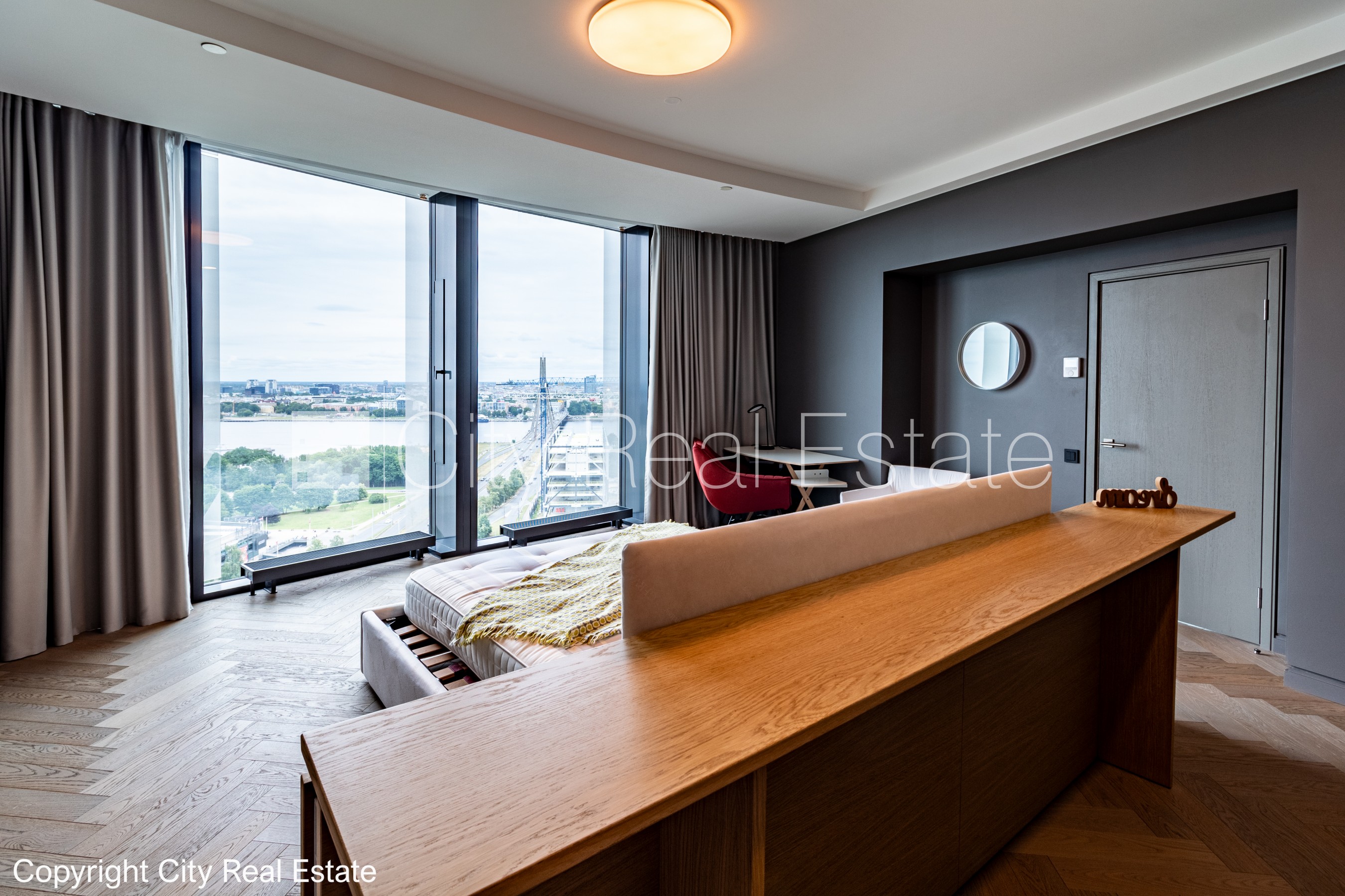 Sludinājumi. Projekts - Zunda Towers, jaunceltne, viena kvadrātmetra apsaimniekošanas maksa mēnesī  3,6 EUR, Cena: 2590 EUR/mēn Foto #7