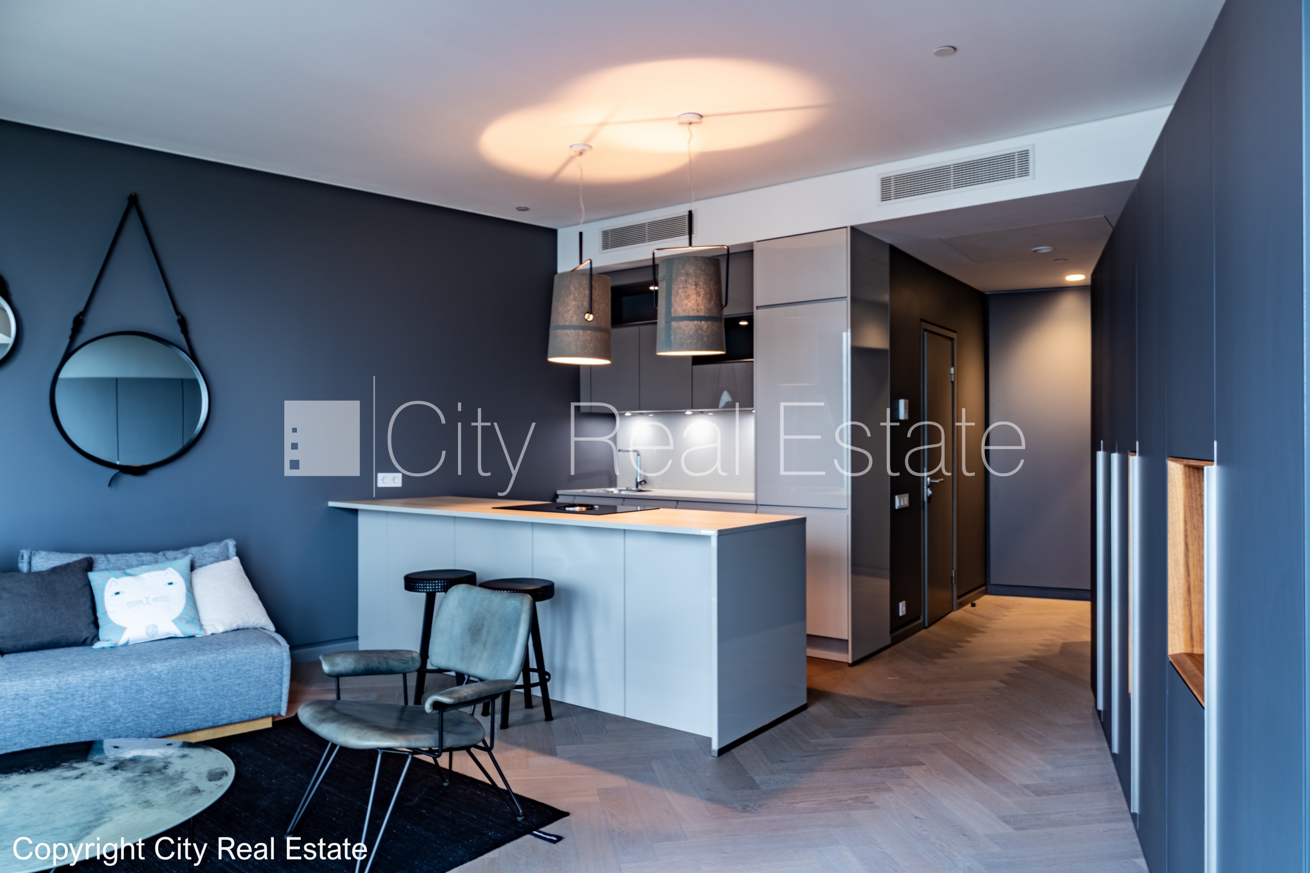 Sludinājumi. Projekts - Zunda Towers, jaunceltne, viena kvadrātmetra apsaimniekošanas maksa mēnesī  3,6 EUR, Cena: 1695 EUR/mēn Foto #2