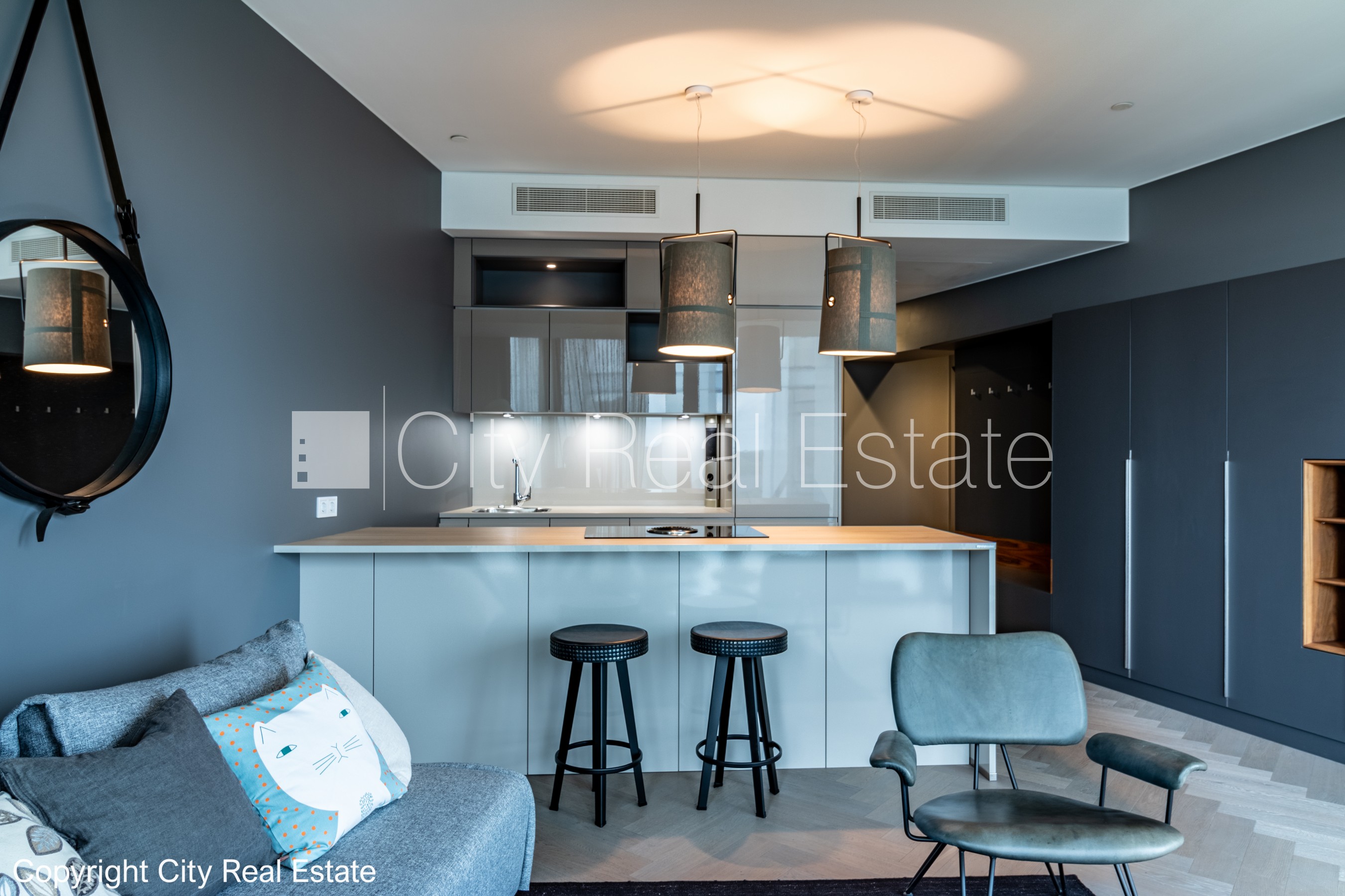 Sludinājumi. Projekts - Zunda Towers, jaunceltne, viena kvadrātmetra apsaimniekošanas maksa mēnesī  3,6 EUR, Cena: 1695 EUR/mēn Foto #1