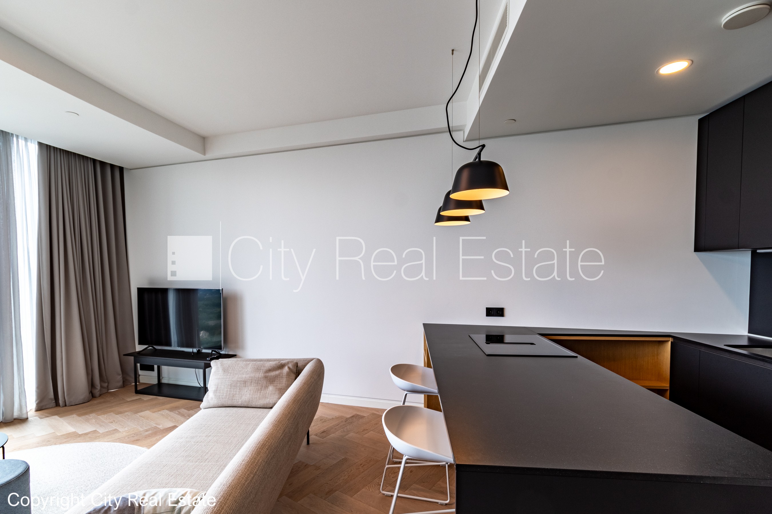 Sludinājumi. Projekts - Zunda Towers, jaunceltne, viena kvadrātmetra apsaimniekošanas maksa mēnesī  3,6 EUR, Cena: 2362 EUR/mēn Foto #6