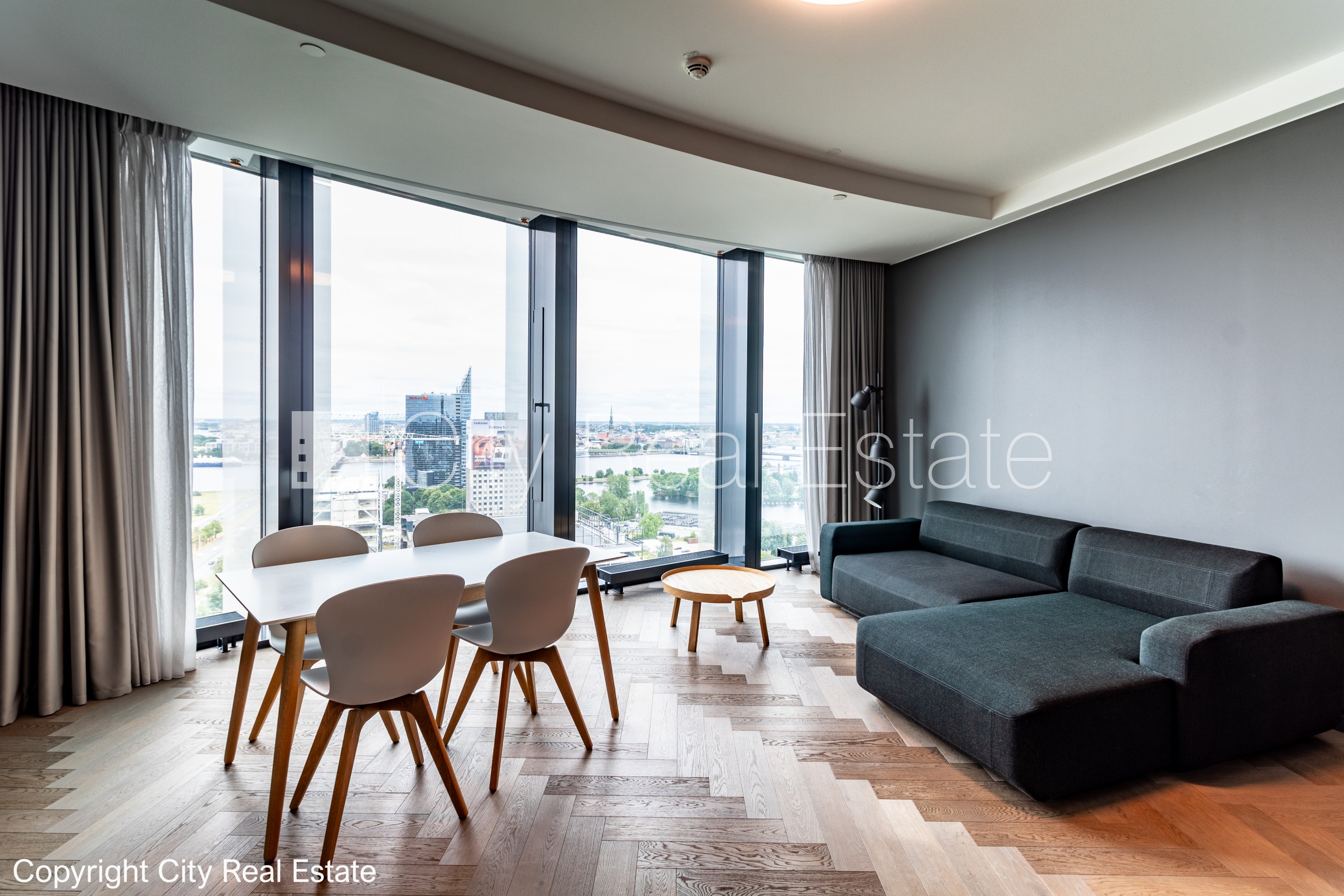 Sludinājumi. Projekts - Zunda Towers, jaunceltne, viena kvadrātmetra apsaimniekošanas maksa mēnesī  3,6 EUR, Cena: 2538 EUR/mēn Foto #2