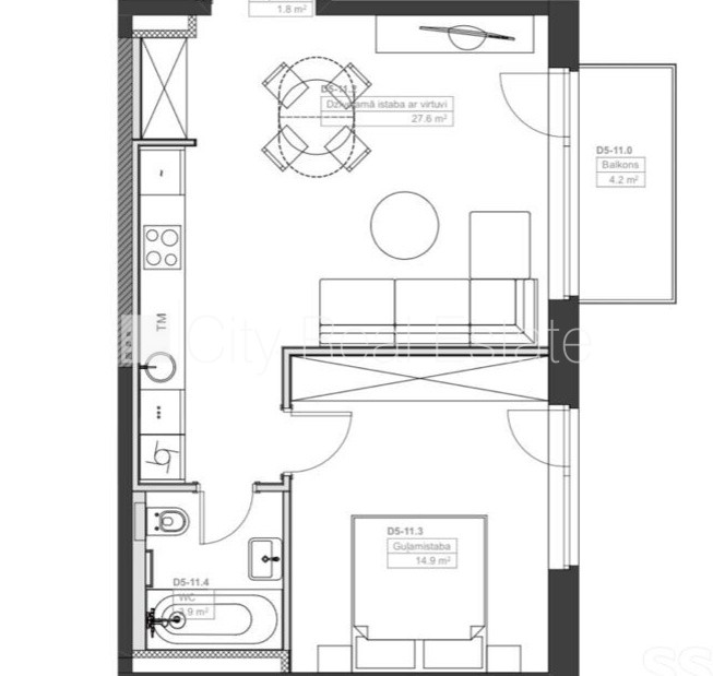 Sludinājumi. Jaunceltne, labiekārtota apzaļumota teritorija, vieta automašīnai, pazemes autostāvvieta, ir lifts, Cena: 850 EUR/mēn Foto #19