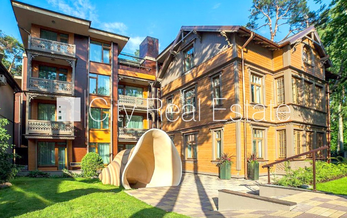 Sludinājumi. Projekts - Villa Alvine, jaunceltne, labiekārtota apzaļumota teritorija, slēgts pagalms, iespēja Cena: 1350 EUR/mēn Foto #1
