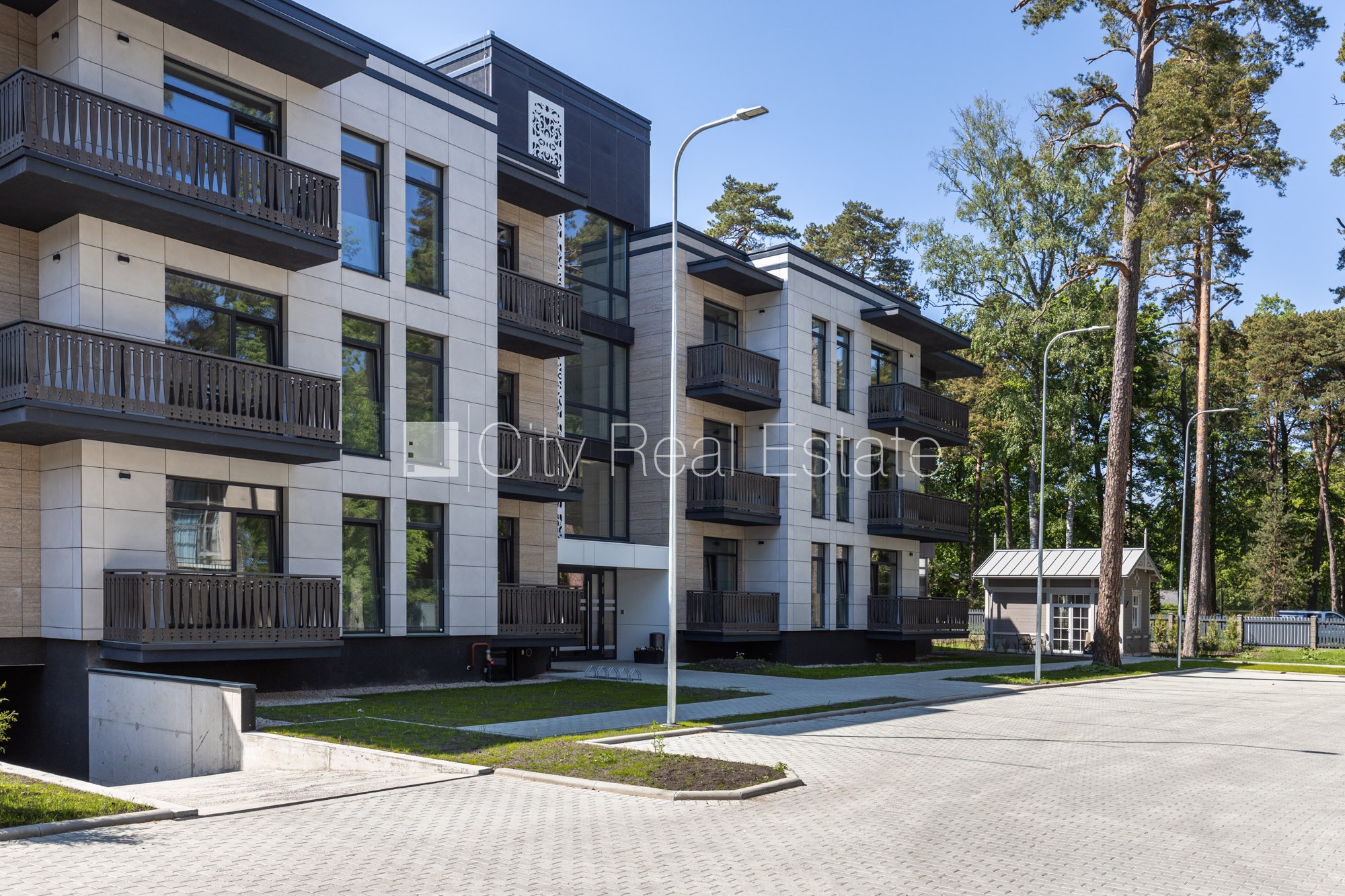 Sludinājumi. Jaunceltne, labiekārtots apzaļumots pagalms, slēgts pagalms, pazemes autostāvvieta, ir lifts, Cena: 208588 EUR Foto #23