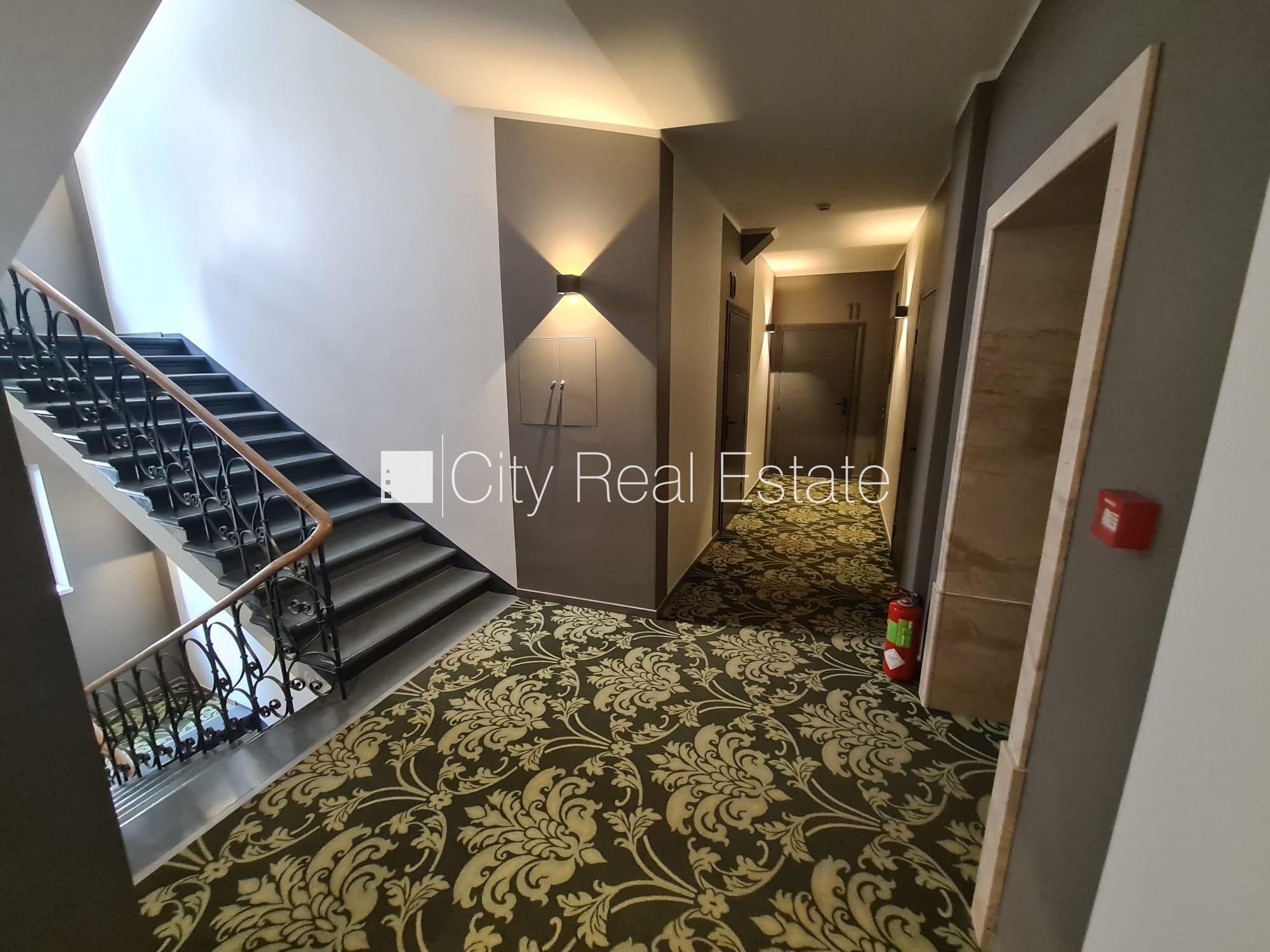 Sludinājumi. Fasādes māja, renovēta māja, slēgts pagalms, ieeja no ielas un pagalma, ir lifts, kāpņu telpa pēc Cena: 370 EUR/mēn Foto #15
