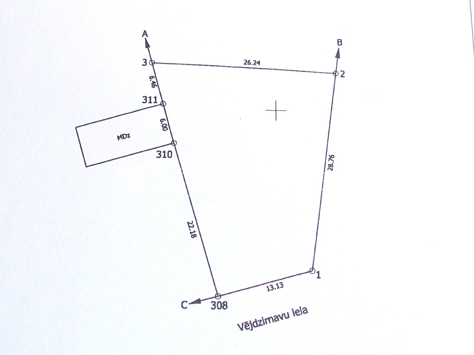 Sludinājumi. Iežogota teritorija ar metāla sētu, ieeja no ielas, atļauts būvēt divu stāvu ēku, ir būvatļauja, Cena: 56000 EUR Foto #8