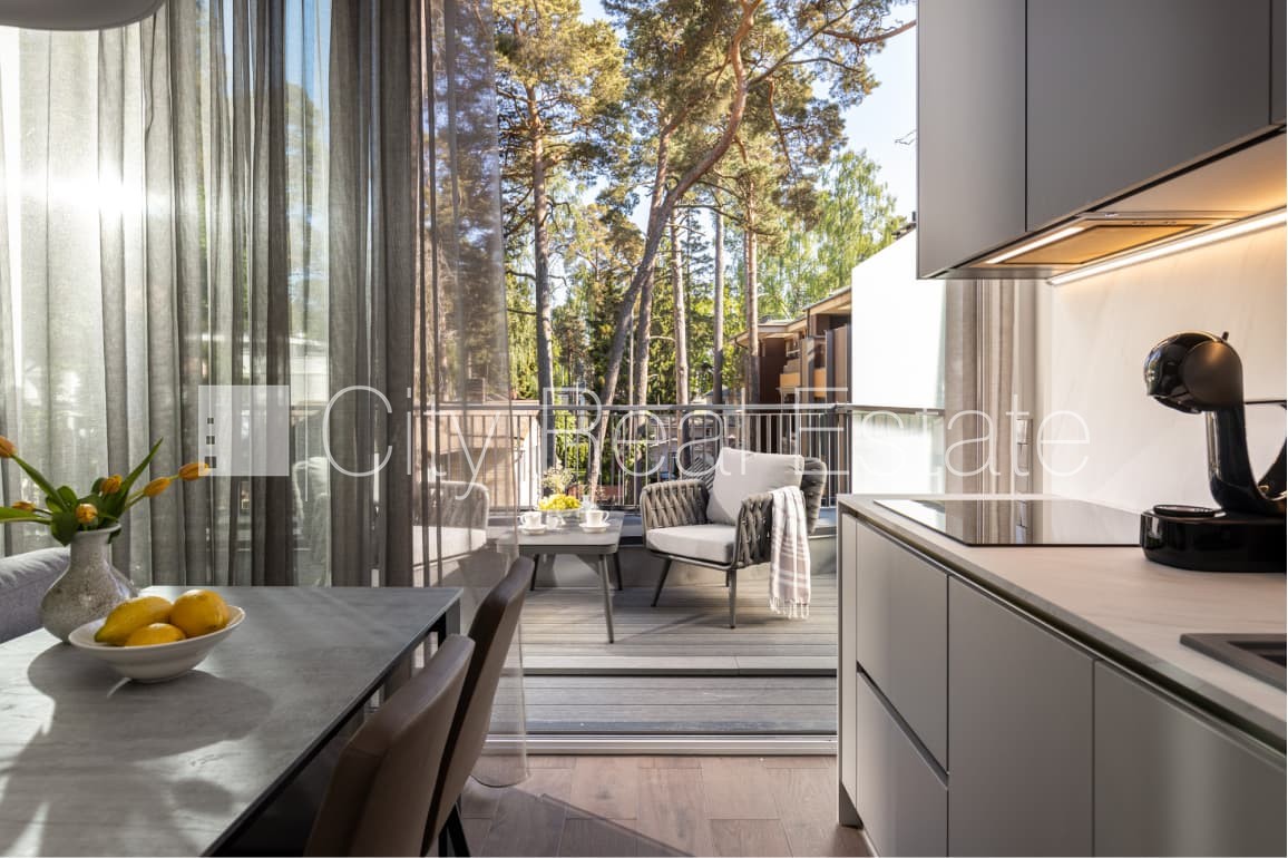 Sludinājumi. Jaunceltne, fasādes māja, zaļā teritorija, labiekārtota apzaļumota teritorija, pazemes Cena: 2200 EUR/mēn Foto #2