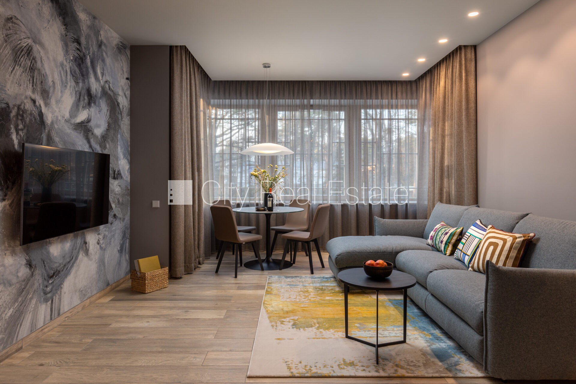 Sludinājumi. Jaunceltne, fasādes māja, zaļā teritorija, pazemes autostāvvieta, apzaļumota teritorija ar jaunu Cena: 2500 EUR/mēn Foto #7