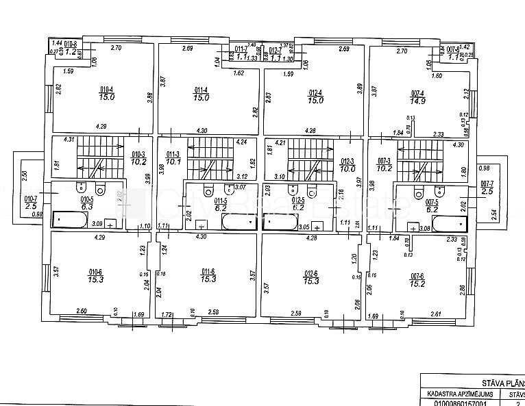 Sludinājumi. Zeme īpašumā, rindu māja, jaunceltne, dzīvokļu skaits ēkā  4 gab., keramzīta bloku sienas, fasāde Cena: 240000 EUR Foto #24