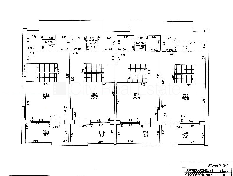 Sludinājumi. Zeme īpašumā, rindu māja, jaunceltne, dzīvokļu skaits ēkā  4 gab., keramzīta bloku sienas, fasāde Cena: 240000 EUR Foto #25