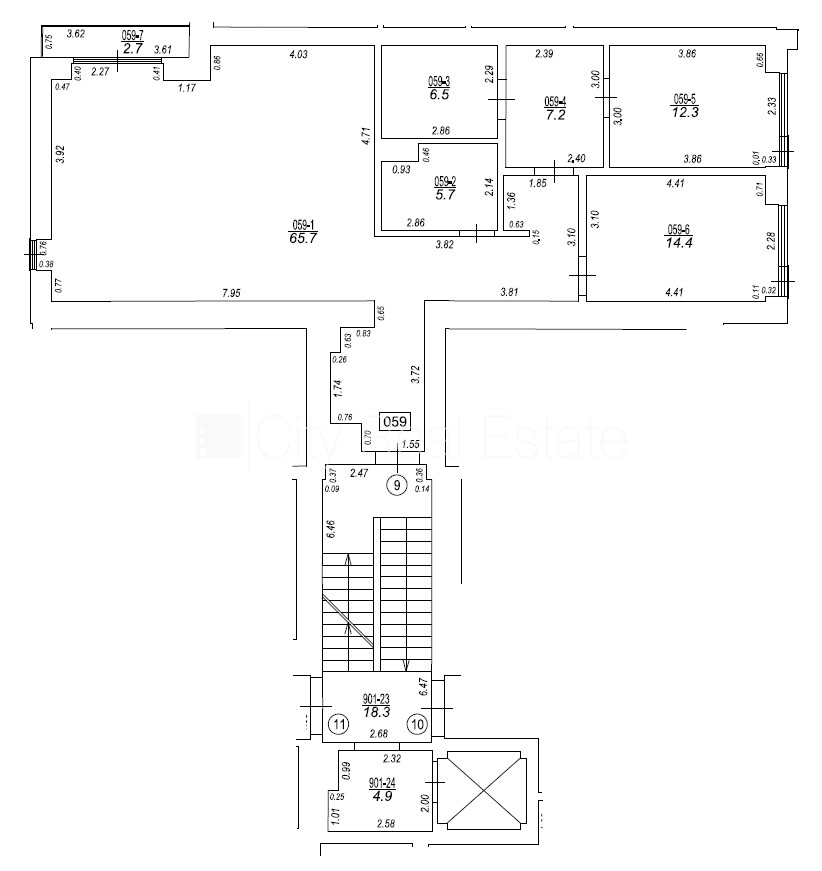 Sludinājumi. Fasādes māja, renovēta māja, uzstādīti saules enerģijas paneļi, slēgts pagalms, iespēja nomāt Cena: 2863 EUR/mēn Foto #12