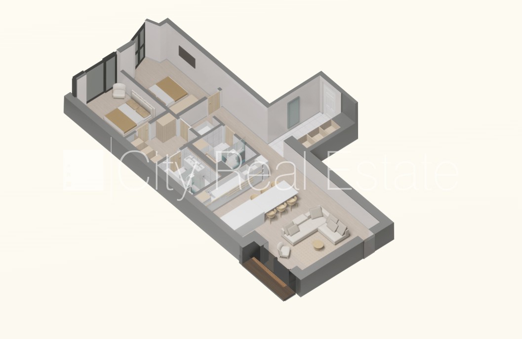 Sludinājumi. Fasādes māja, renovēta māja, energo efektīva māja, slēgts pagalms, iespēja nomāt autostāvvietu, Cena: 3110 EUR/mēn Foto #13