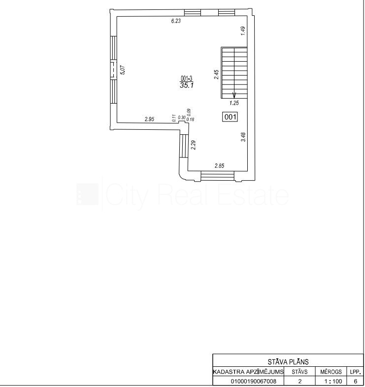 Объявление. Фасадный дом, реновированный дом, вход с улицы, полная отделка , совмещённый санузел, душевая Цена: 1163 EUR/мес. Foto #8