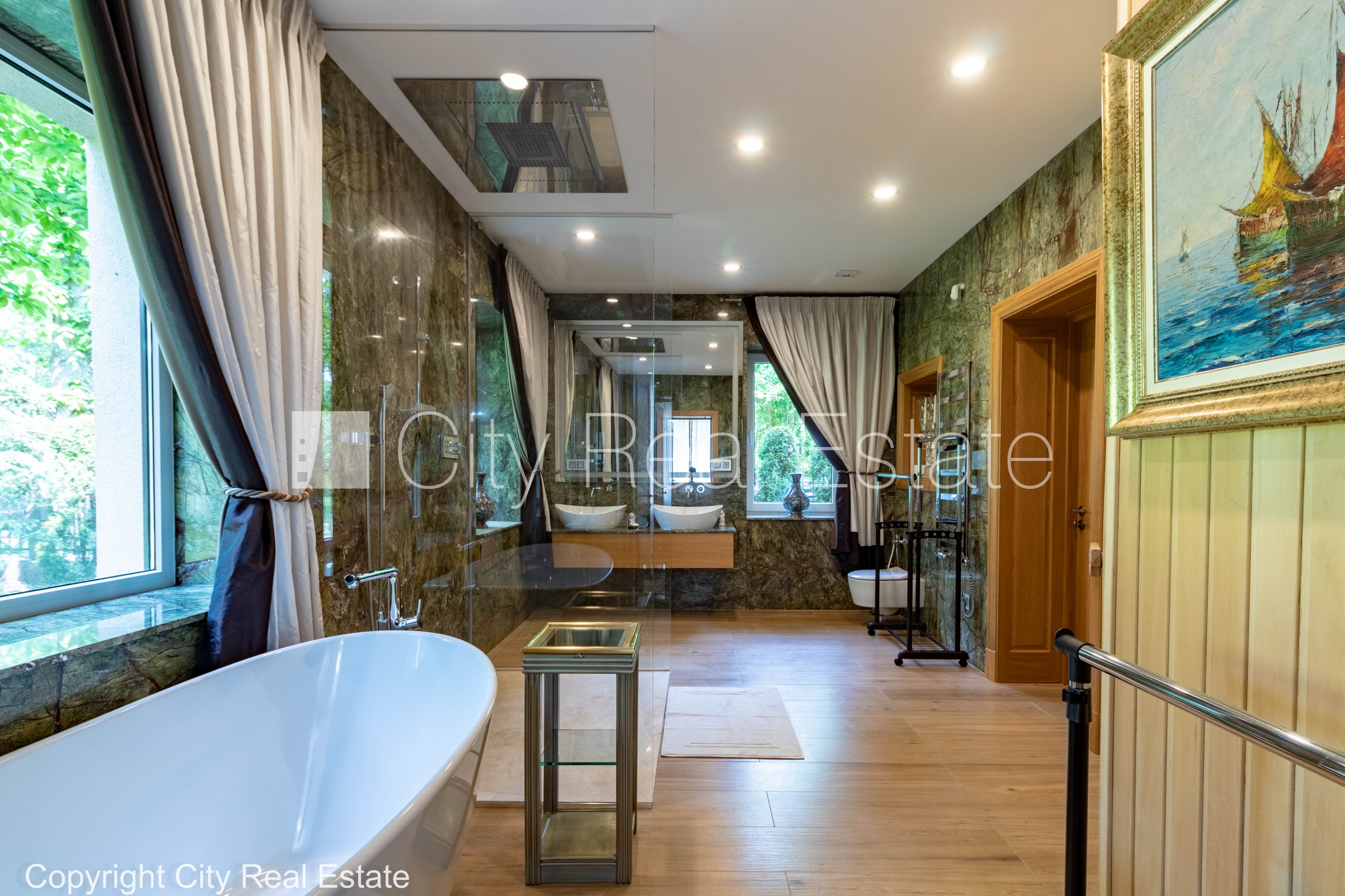 Sludinājumi. Jaunceltne, labiekārtota apzaļumota teritorija, teritorijas iebrauktuves vārti aprīkoti ar Cena: 2000 EUR/mēn Foto #14