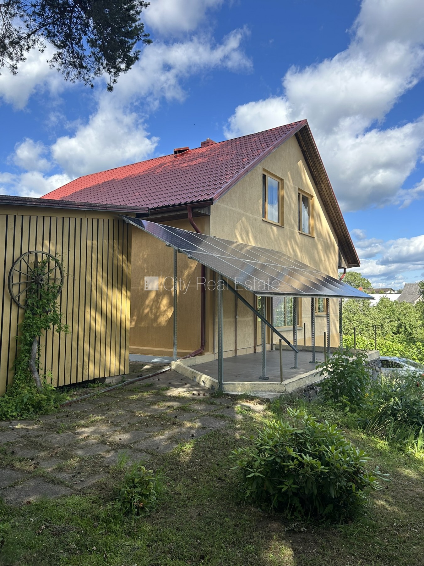 Sludinājumi. Zeme īpašumā, metāla jumta segums, gāzbetona bloku sienas, labiekārtota apzaļumota teritorija, Cena: 182890 EUR Foto #4