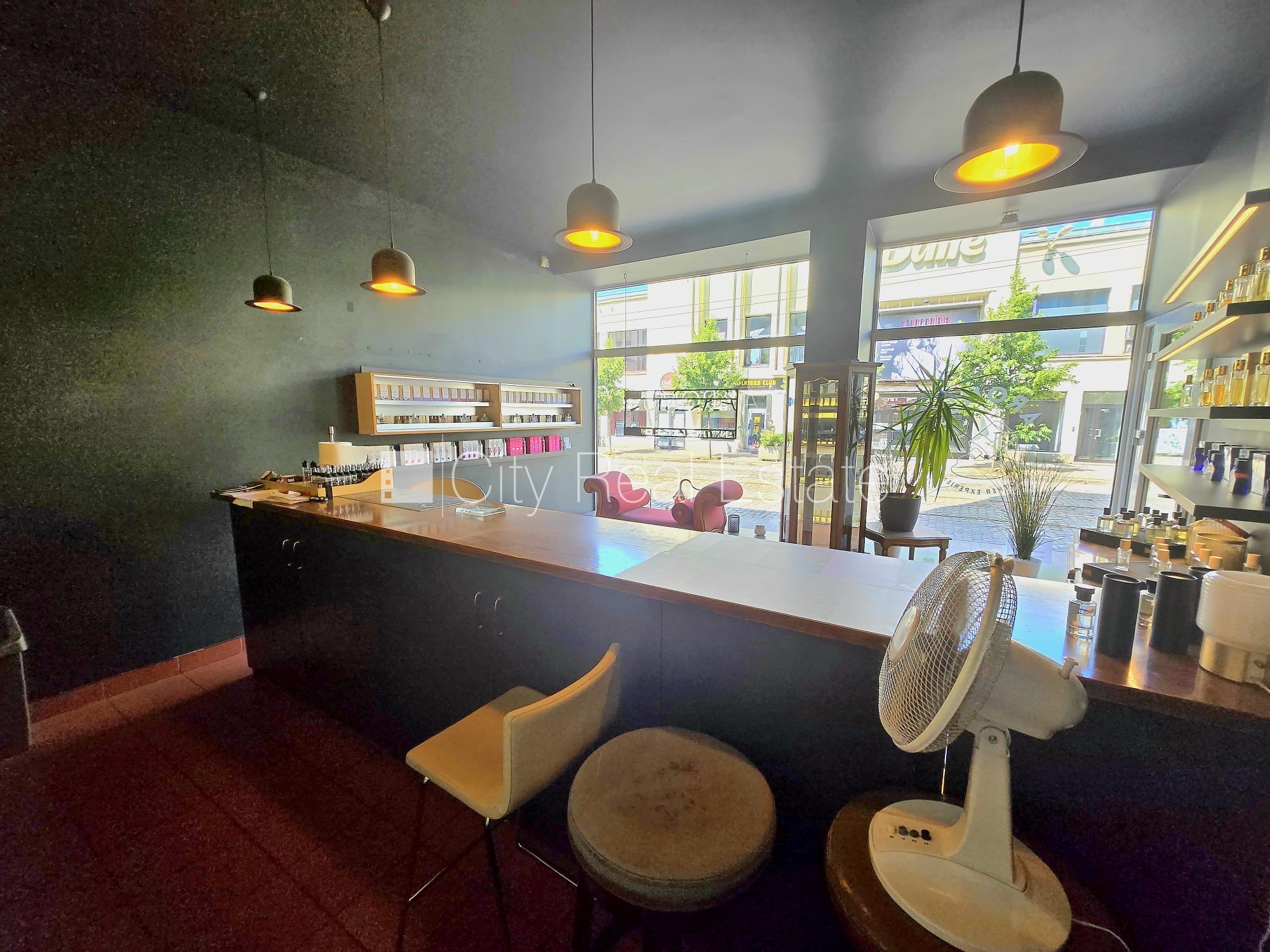 Объявление. Фасадный дом, два входа, газовое отопление, большие витрины, туалет 2,2 м2, проходные / сквозные Цена: 880 EUR/мес. Foto #5