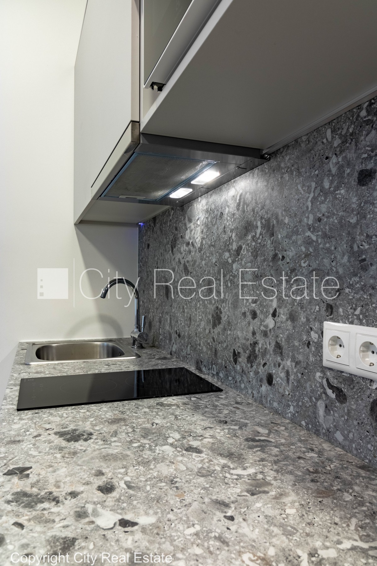 Sludinājumi. Pagalma māja, renovēta māja, ir lifts, kāpņu telpa pēc kapitālā remonta, studio tipa, virtuve Cena: 450 EUR/mēn Foto #4