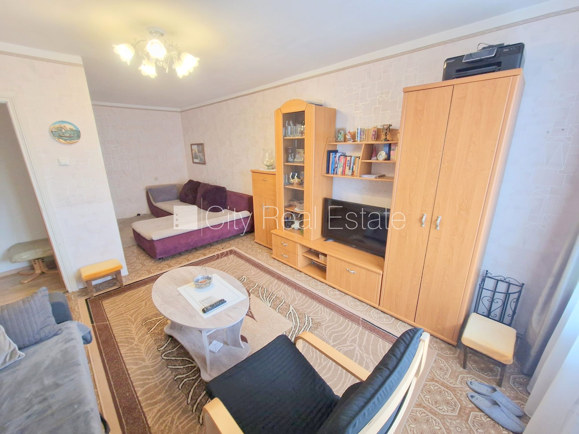 Sludinājumi. Zeme īpašumā, fasādes māja, ieeja no ielas, ir lifts, lodžija, logi vērsti uz pagalma pusi, plašs Cena: 34500 EUR Foto #12