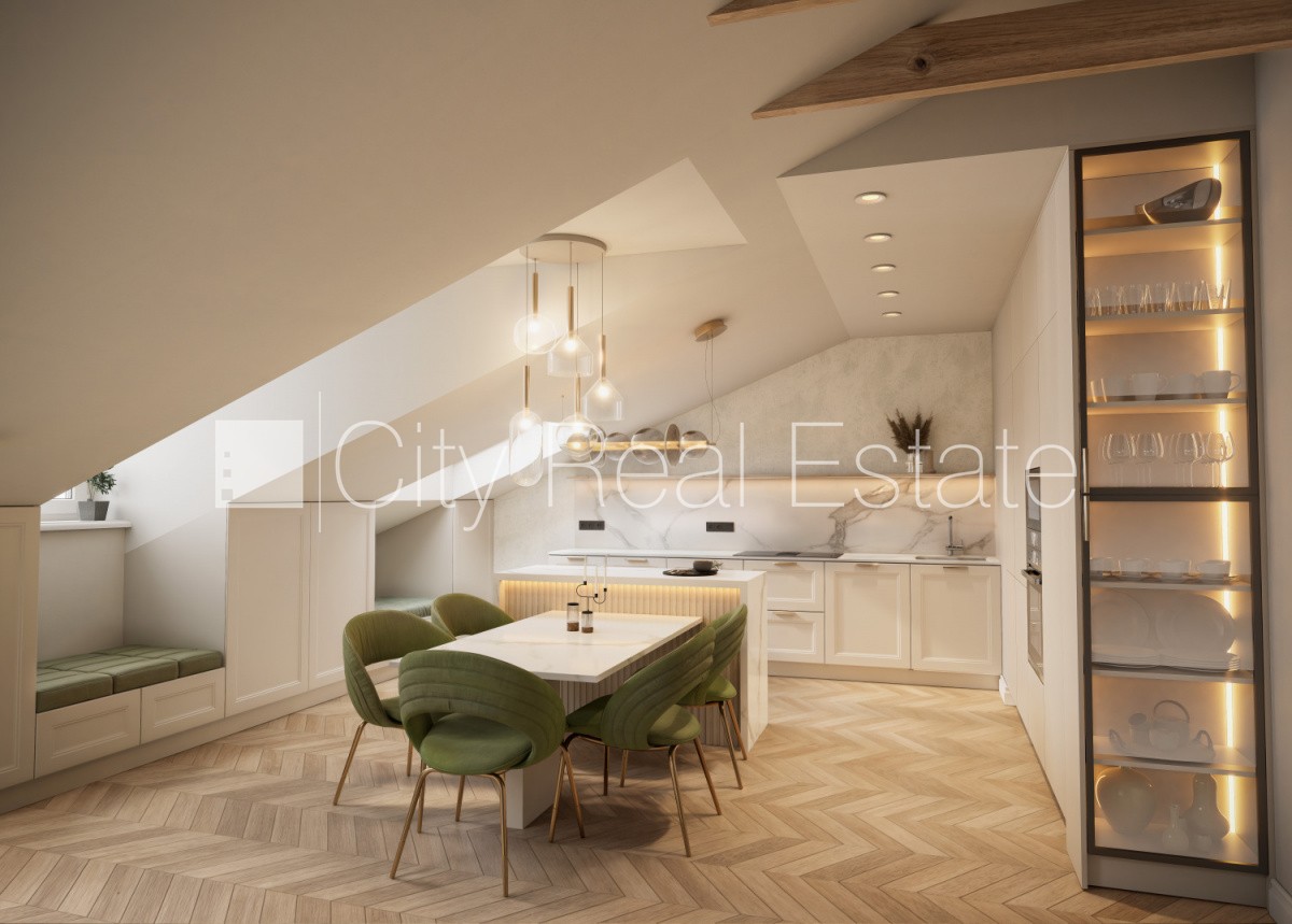 Sludinājumi. Projekts - Kalpaka Residence, fasādes māja, slēgts pagalms, ieeja no ielas, mansards, ir lifts, Cena: 380000 EUR Foto #2