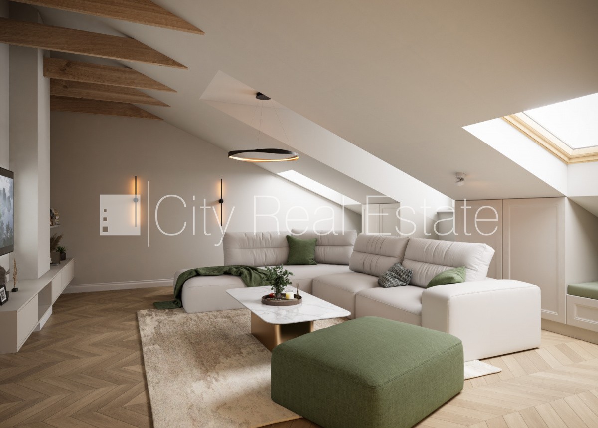 Sludinājumi. Projekts - Kalpaka Residence, fasādes māja, slēgts pagalms, ieeja no ielas, mansards, ir lifts, Cena: 380000 EUR Foto #1