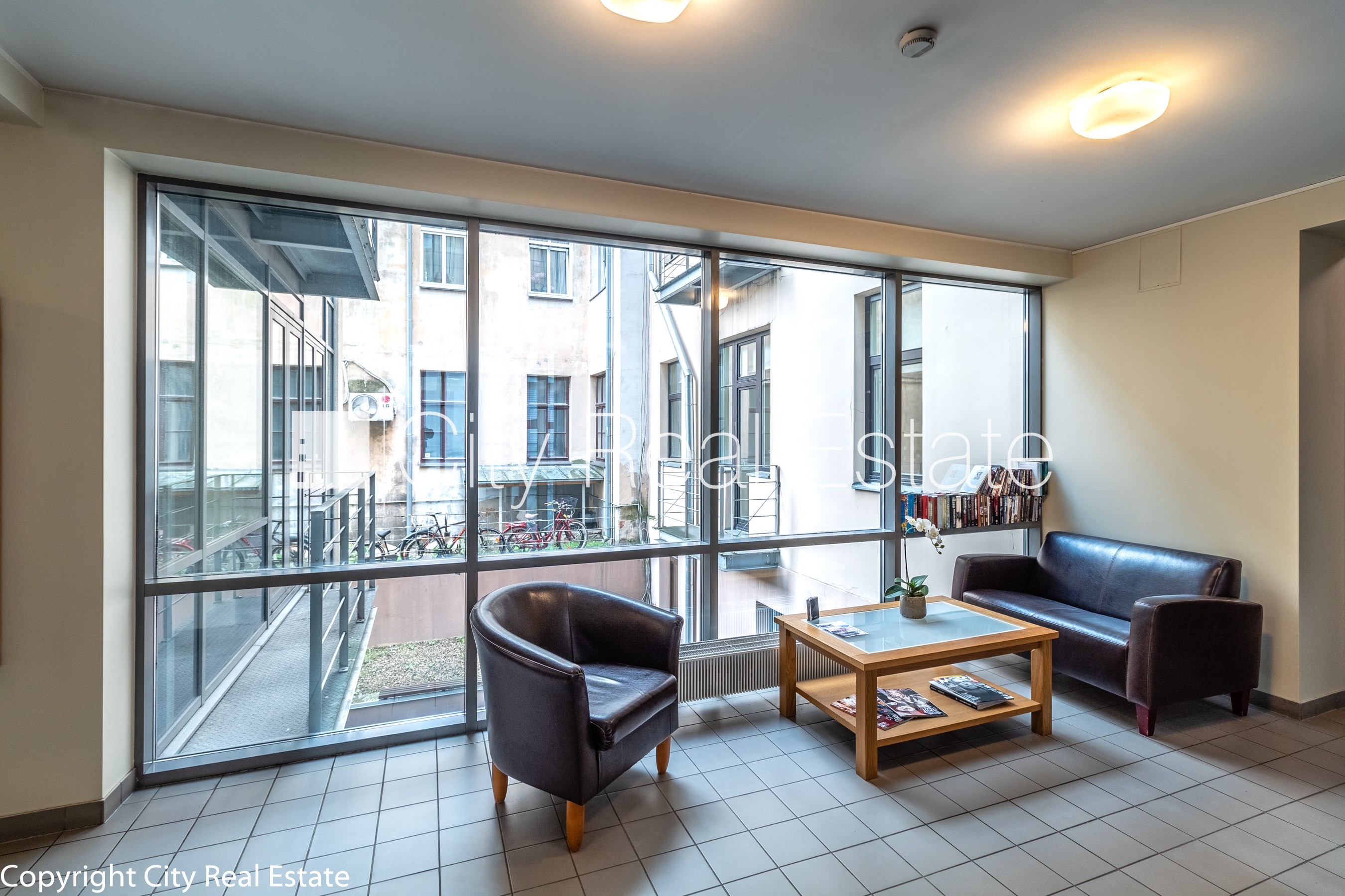 Sludinājumi. Projekts - Kalpaka Park Residence, fasādes māja, renovēta māja, objektu apsargā fiziskā apsardze, Cena: 650 EUR/mēn Foto #15