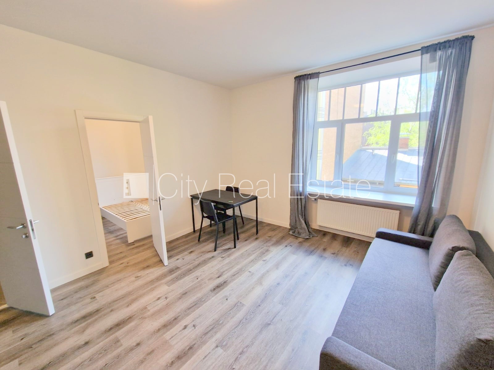 Sludinājumi. Projekts - Matīsa 38, pagalma ēka, renovēta māja, labiekārtots apzaļumots pagalms, slēgts pagalms, Cena: 500 EUR/mēn Foto #2