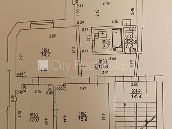 Izīrē dzīvokli Rīgā, Centrā 515828